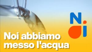 Tu hai messo la firma, noi abbiamo messo l’acqua